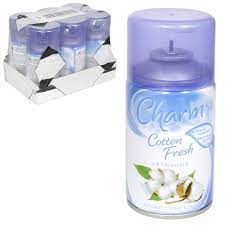 Recharge de désodorisant en coton pour diffuseur automobile Charm 250 ml
