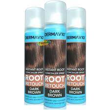 HP Root Re Touch Spray 75ml Châtain Foncé