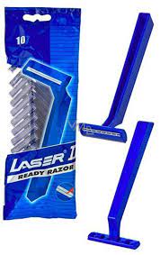 Rasoirs jetables Laser II à double lame - Lot de 10