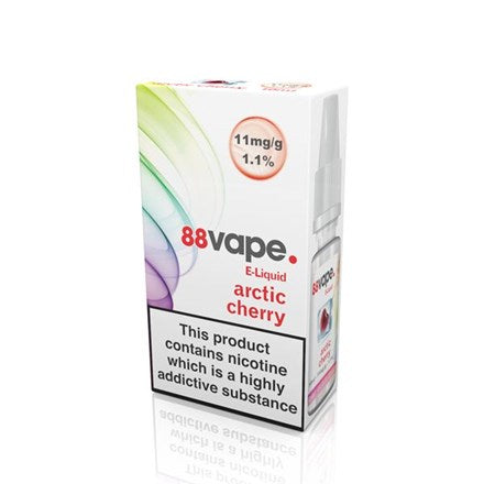 88Vape Arctic Cherry 11mg E-Liquid - 10ml Bottle