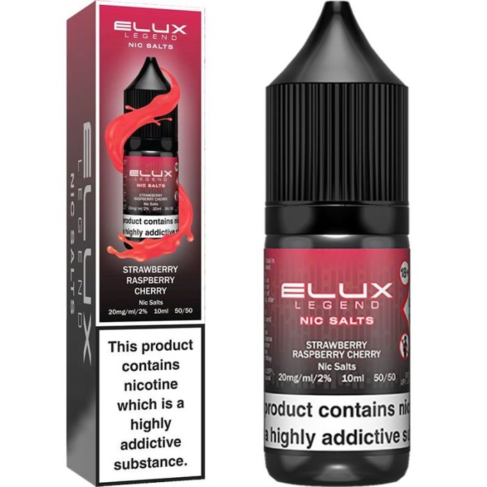 Elux Legend Nic Salts Strawberry Raspberry Cherry 20mg