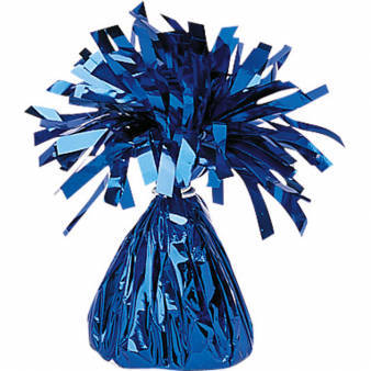 BALLOON WEIGHT FOIL BLUE