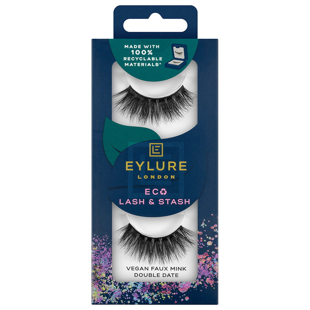 Eylure Eco Lash and Stash False Eyelashes - Double Date