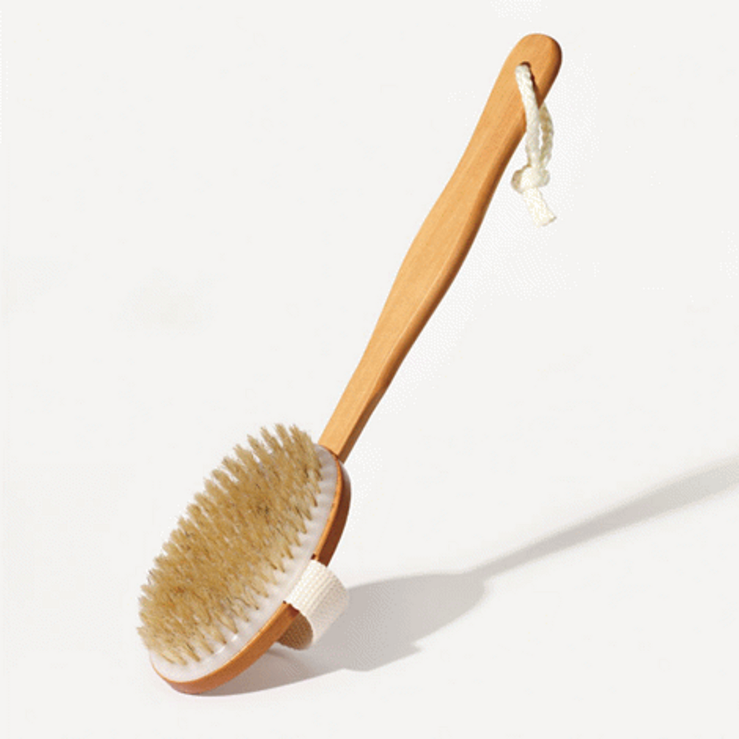 Brosse de bain en bois