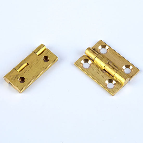Brass Butt Hinges 38mm Extruded 16PK