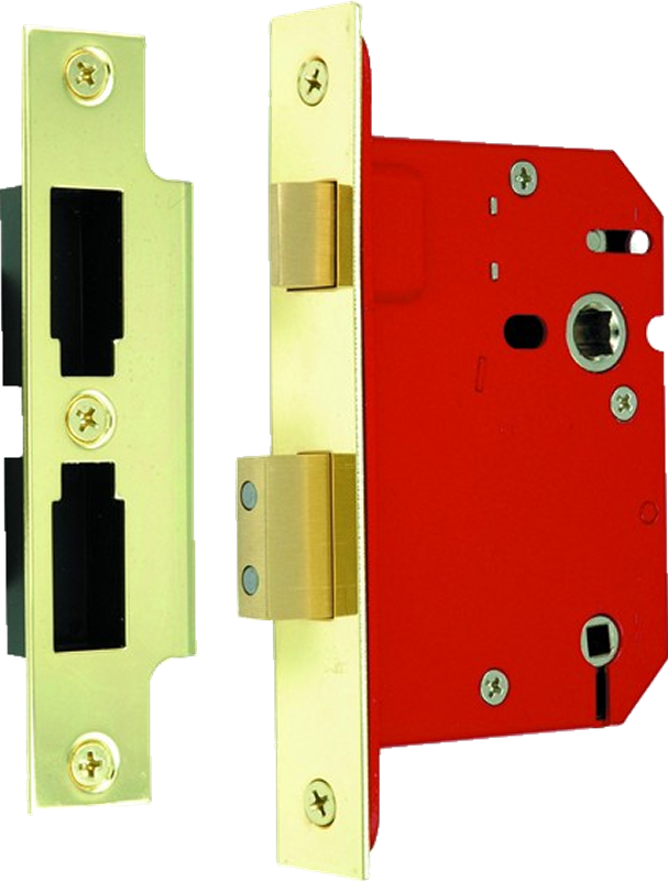 Bathroom Sash Locks, 2.1/2" 2-Lever EB