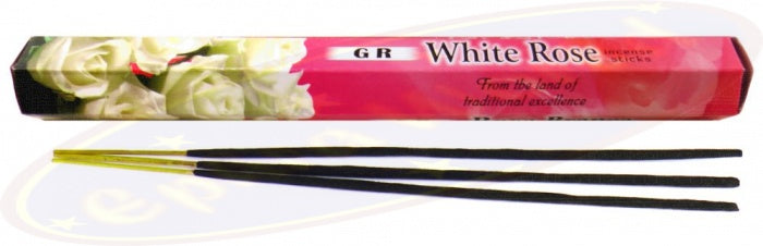 Bâtonnets d'encens Rose Blanche