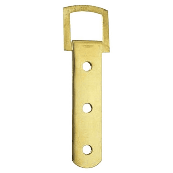 Three Hole Zinc Plated Heavy Duty Picture Hanger with Screws