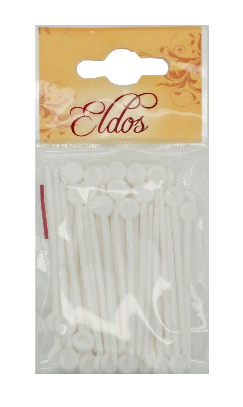 Hair Roller Pins white