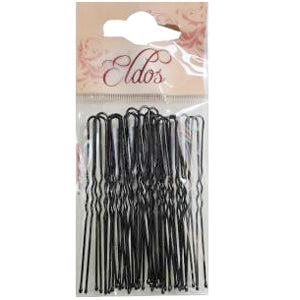 Black Hairpins 7cm Stylish Accessories