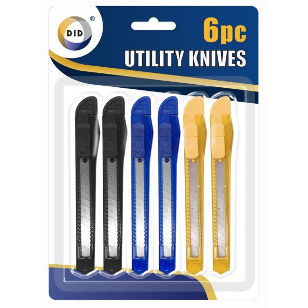 6 Couteaux de Précision