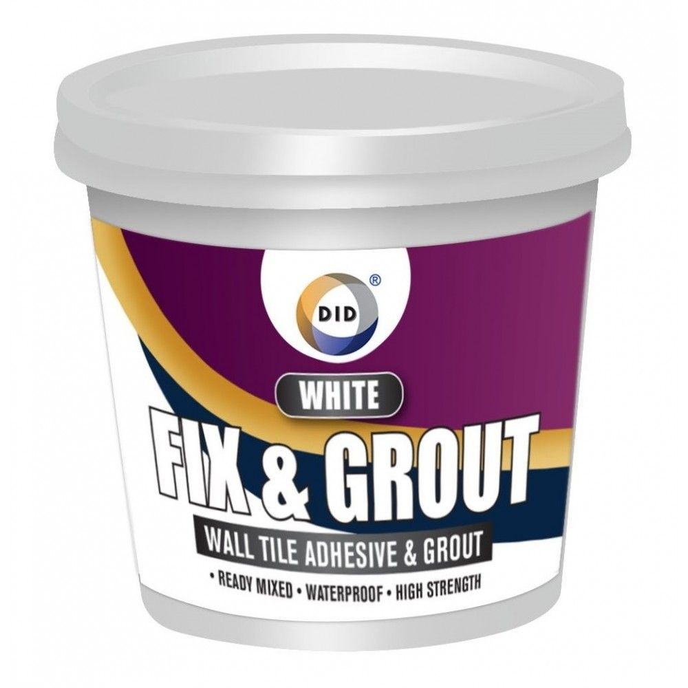 Seau de mastic de fixation et de joint DID blanc 500 g
