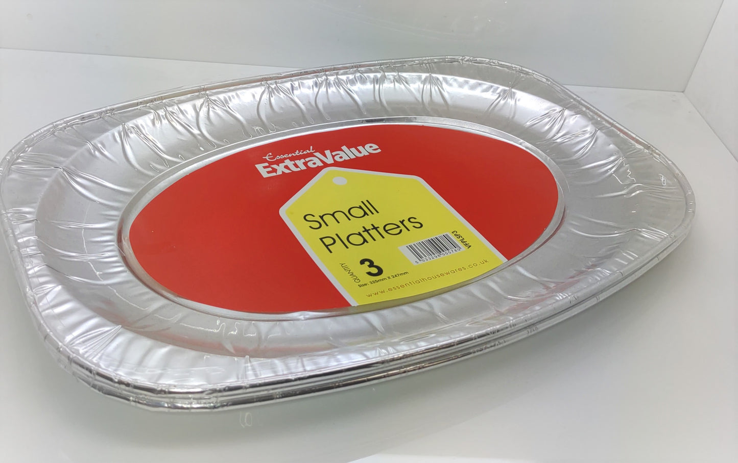Petites assiettes EV Extra Value 35 cm, lot de 3