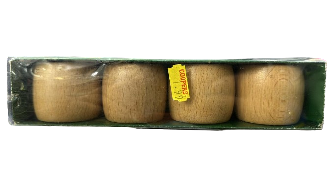 Rond de serviette de plage en bois
