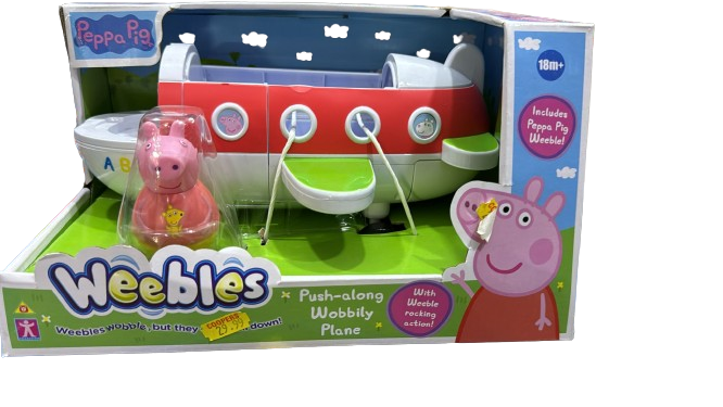Avion à pousser Weebles