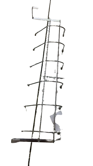 Patère de porte en métal