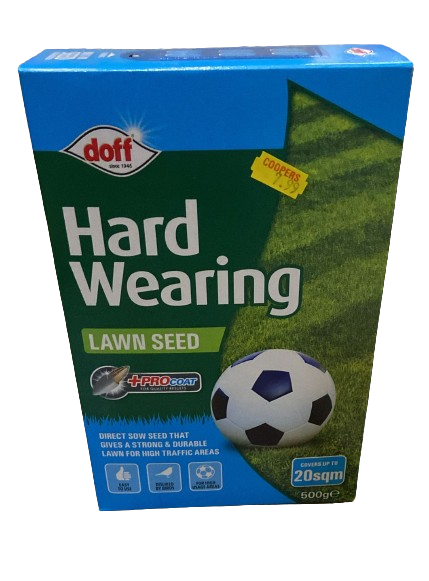 Hard wearing lawn seed