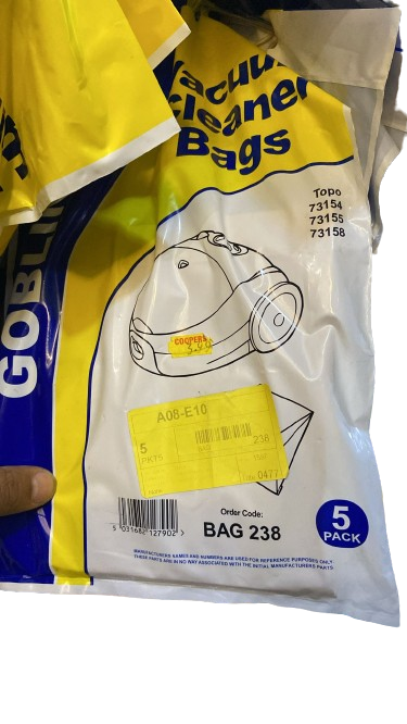 Electruepart Sacs à Poussière Compatibles (Pack de 5) - BAG238