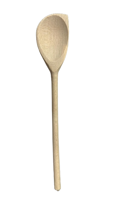 Apollo Cuillère en bois de hêtre effet bois 30 cm