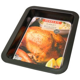 Steelex Large Roasting Pan 42cm Non Stick