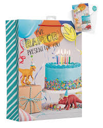 SAC CADEAU GÉANT DINOSAURE PHOTOGRAPHIQUE