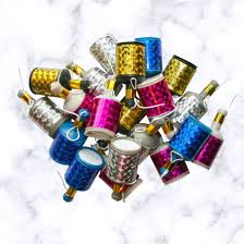 Lot de 16 canons à confettis
