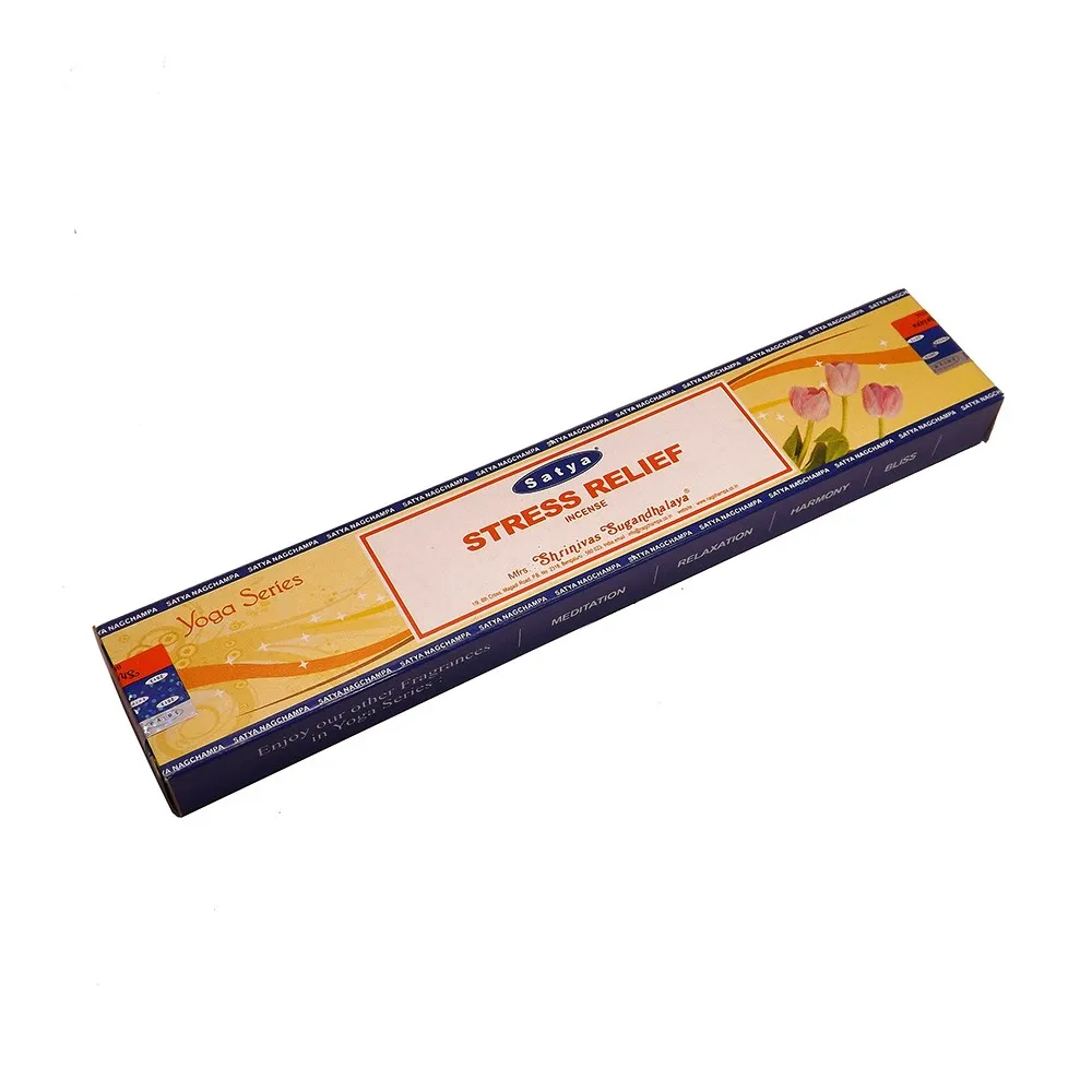 Satya Yoga Nag Champa Stress Relief Incense