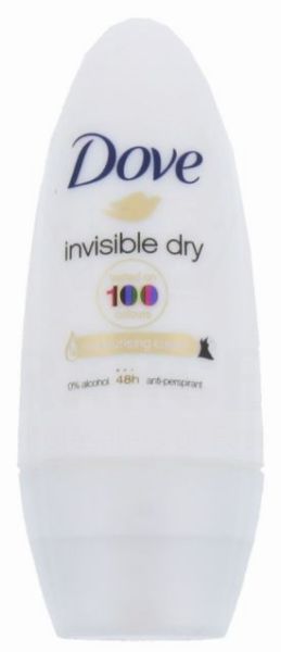 Déodorant anti-transpirant à bille invisible Dove - 50 ml
