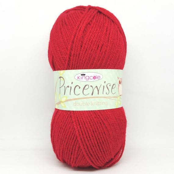 King Cole Pricewise DK 308 CRANBERRY Red