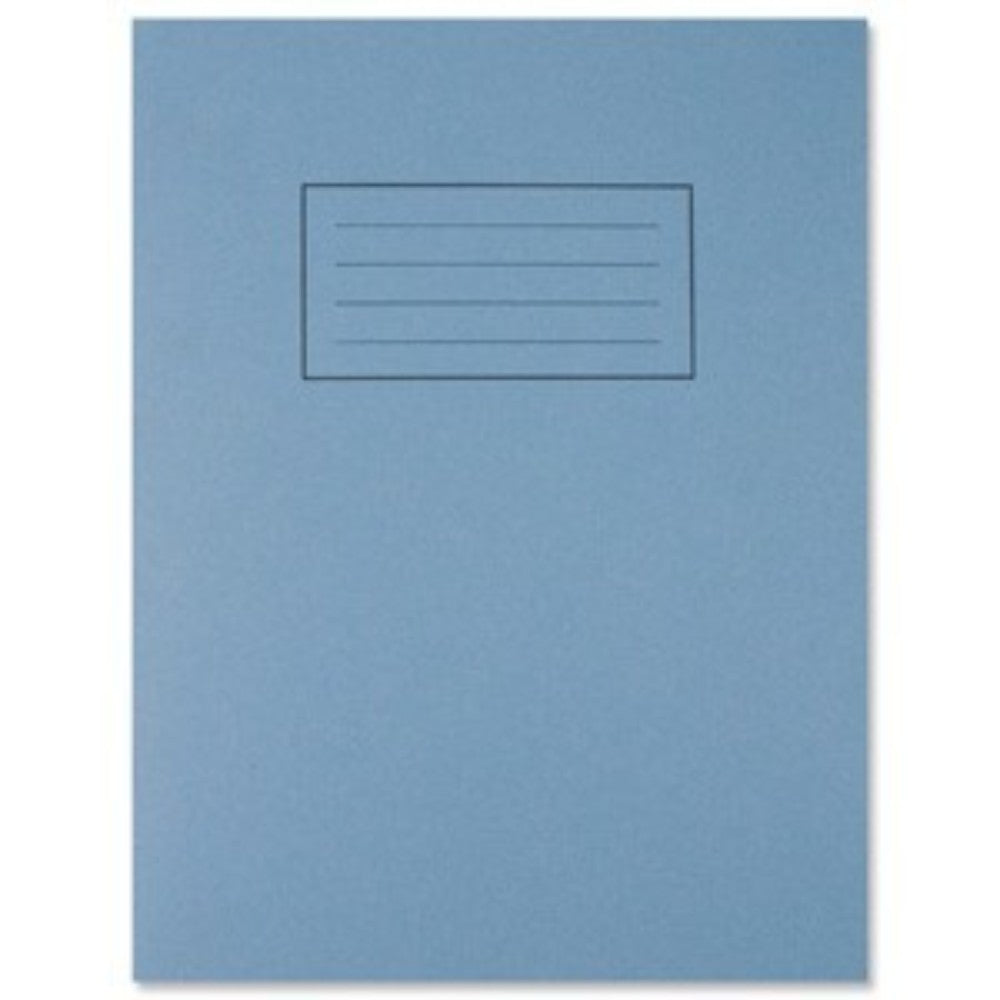 CAHIER D'EXERCICES SILVINE 229 x 178 mm, BLEU, LIGNÉ ET MARGÉ, 80 pages