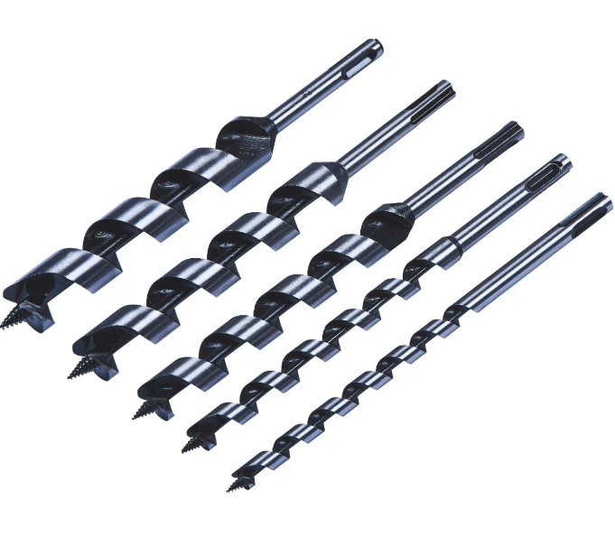 Jeu de 5 forets hélicoïdaux SDS Amtech - Longueur 230 mm