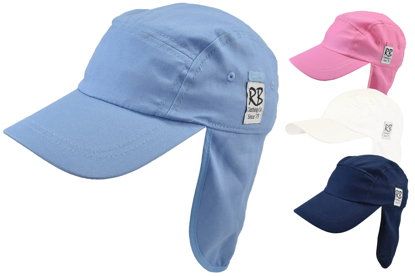 Get Sun-Safe Style: Child's Legionnaire Hat 52cm - 4 Assorted Colors
