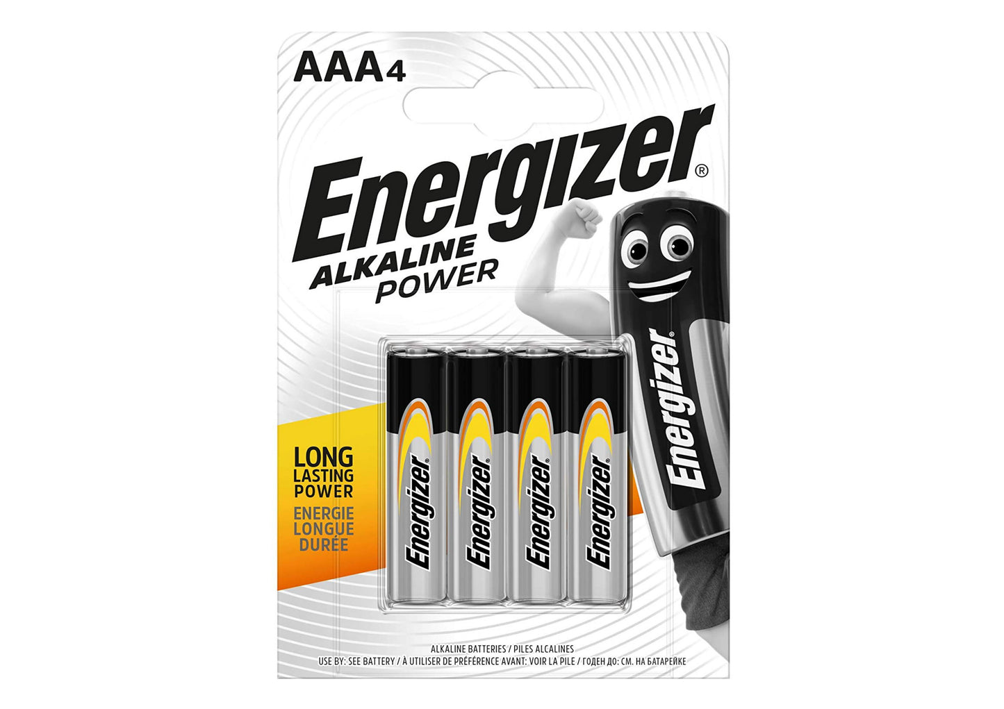Piles AAA Energizer - Paquet de 4 | Puissance longue durée pour vos appareils