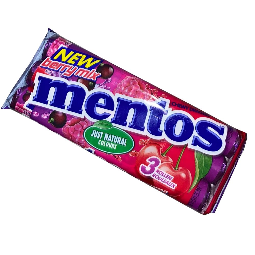 MENTOS BERRY MIX 3PACK