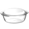 PYREX 3LT CASSEROLE ROUND WITH LID