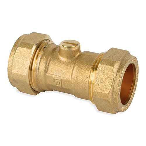 Isolating Valves, Brass, 15mm