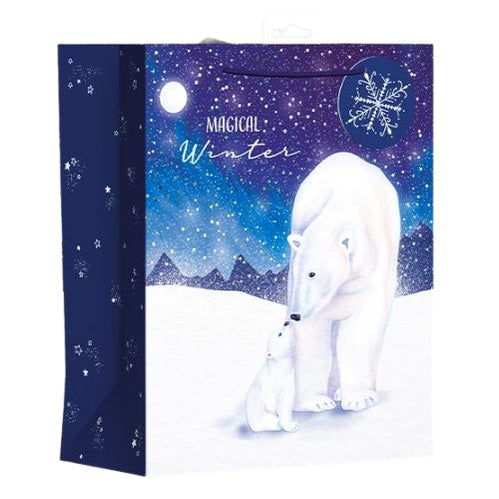Sac Cadeau Ours Polaire Noël Très Grand