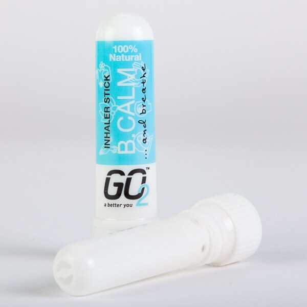 GO2 Inhaler B. Calm Stick Essential Oils for Convenient 100% Natural 1ml