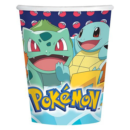 Pokemon Paper Cups 250ml Pack Of 8