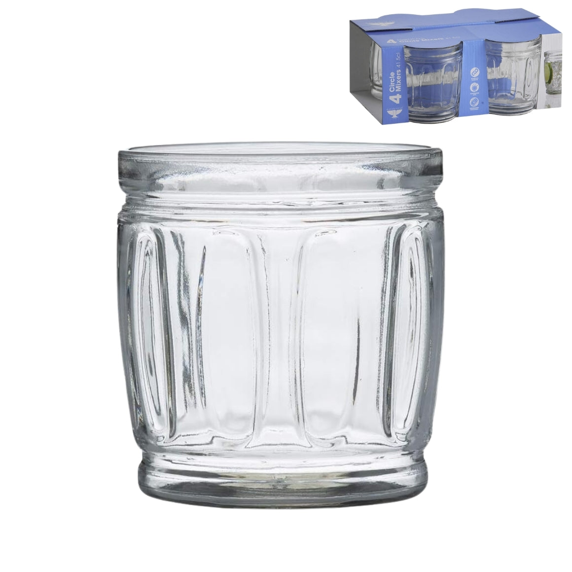 Ravenhead drinking glass 415 ml set of 4