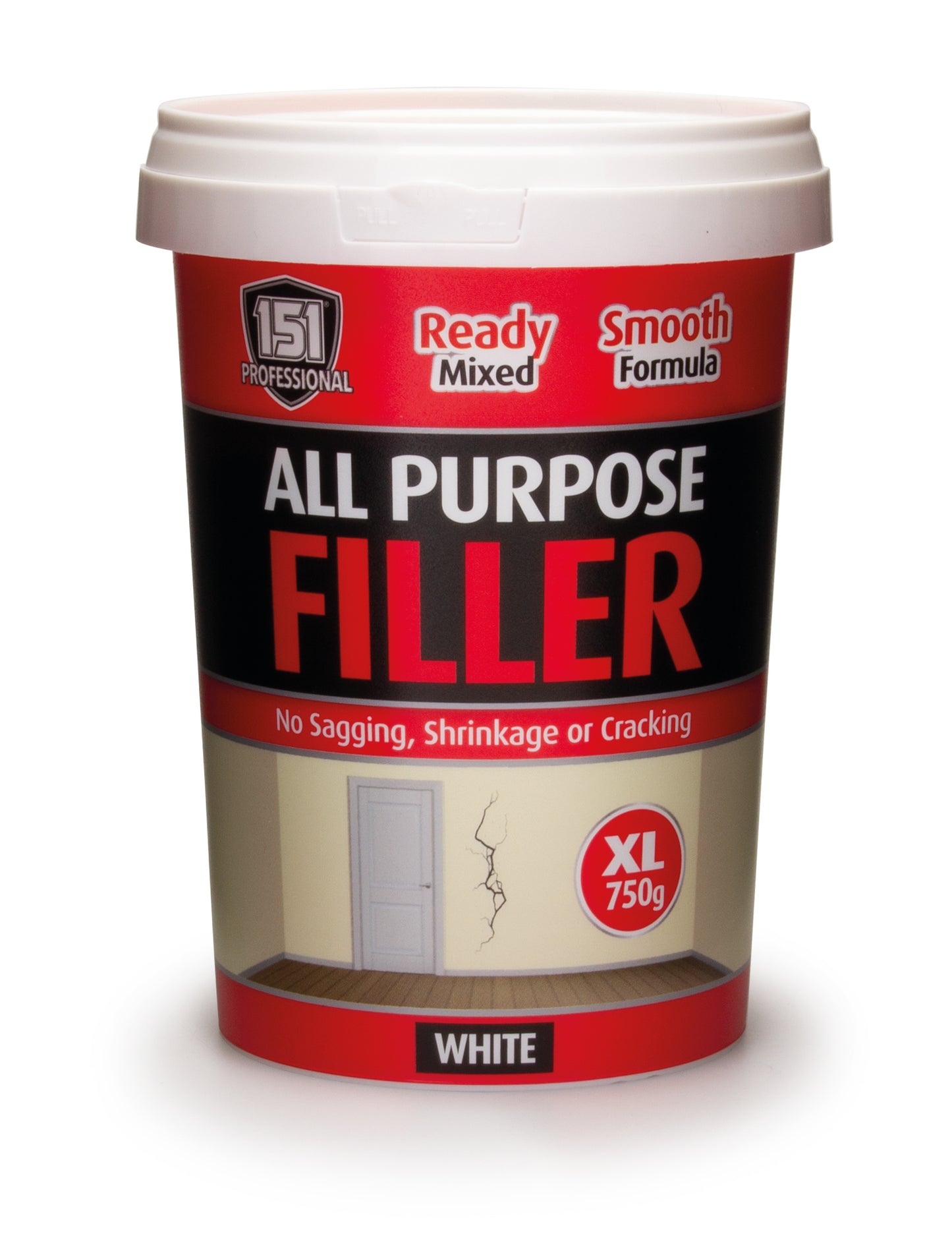 Enduit de rebouchage tous usages 151 Pro pot 750g