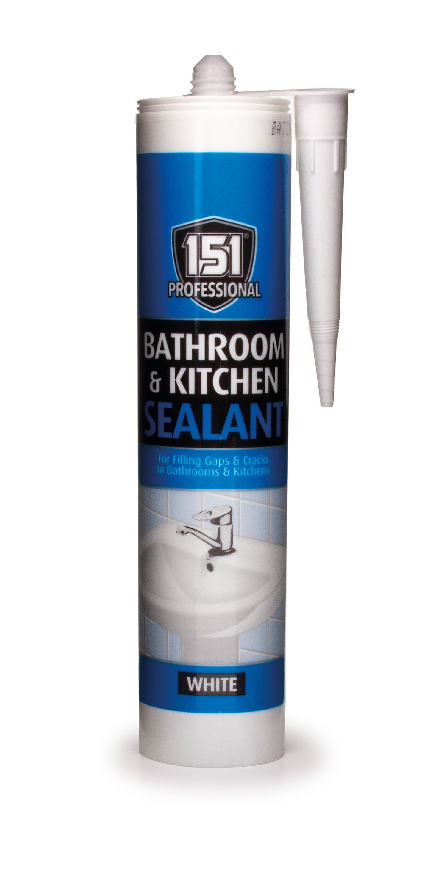 Mastic d'étanchéité cuisine et salle de bain professionnel 151 310 ml