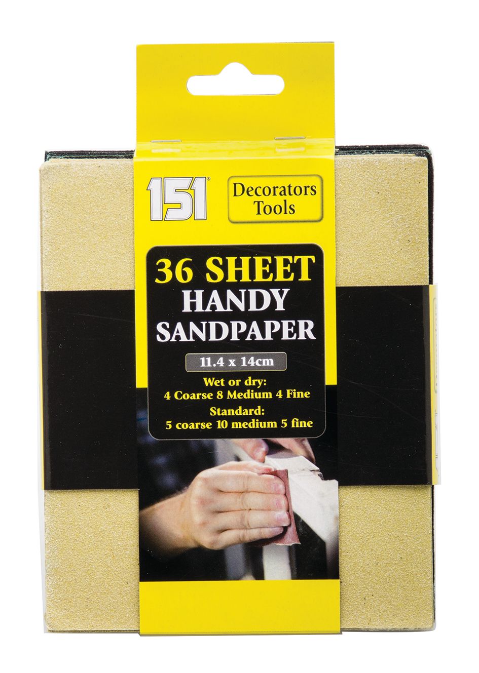 Papier de verre (paquet de 24)