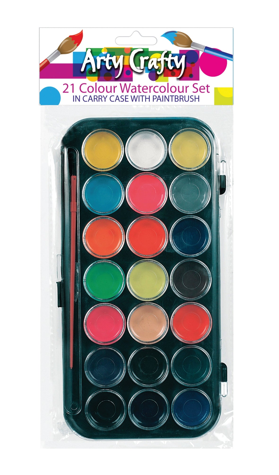 21 peintures assorties