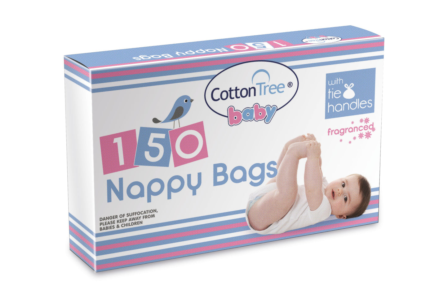 Sacs à couches parfumés 150 pièces