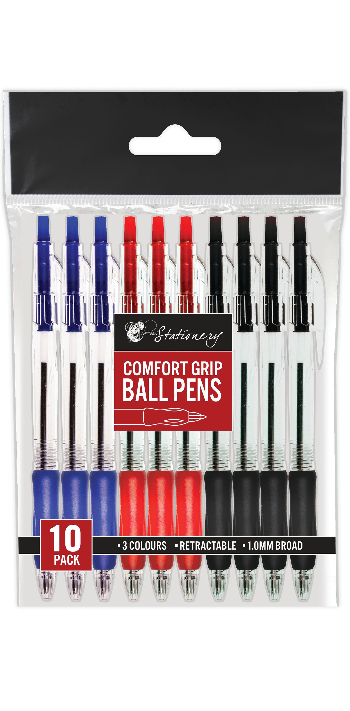 Stylo bille avec prise confortable
