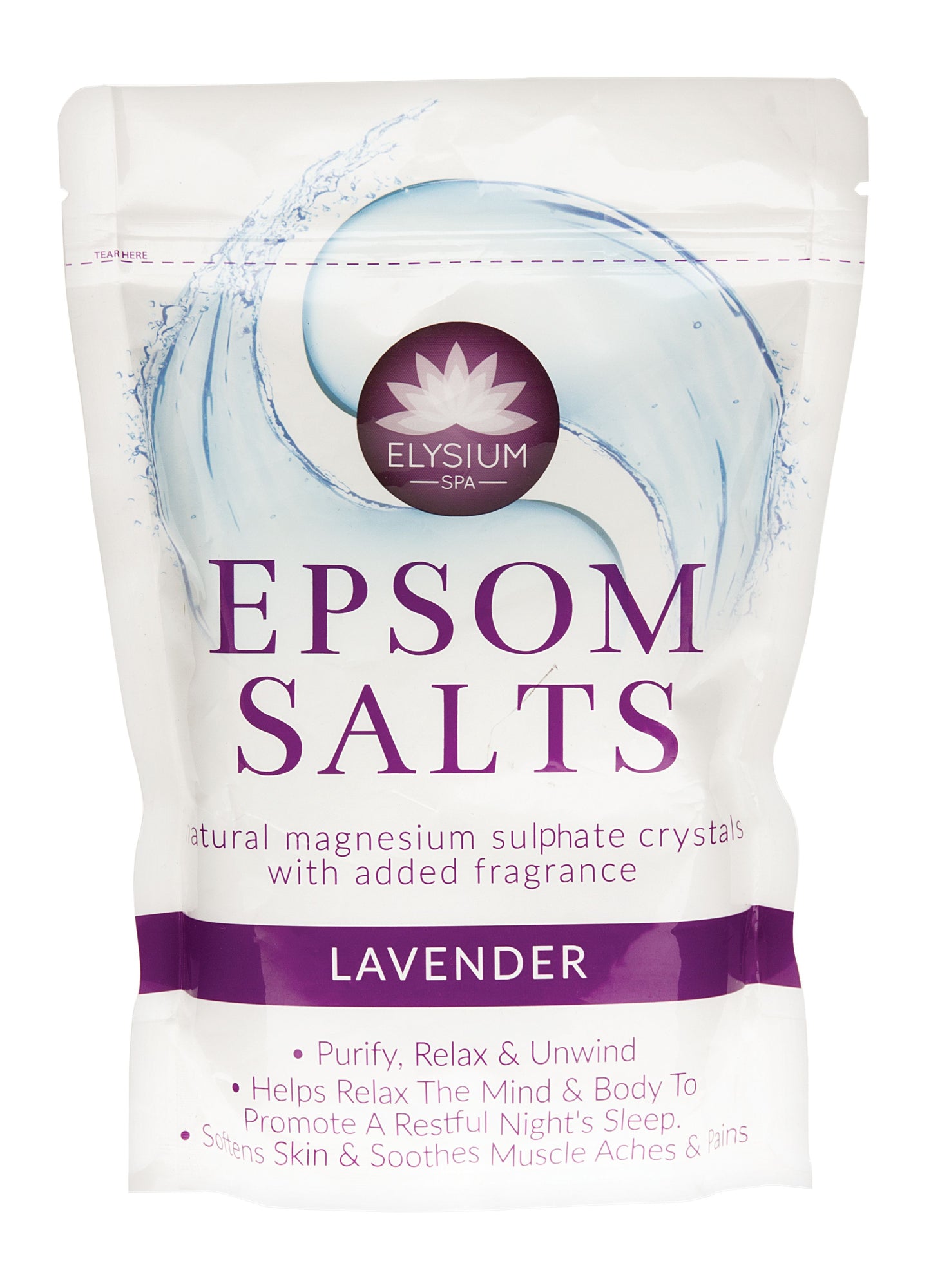 Elysium Spa Epsom Salts Lavender 450g