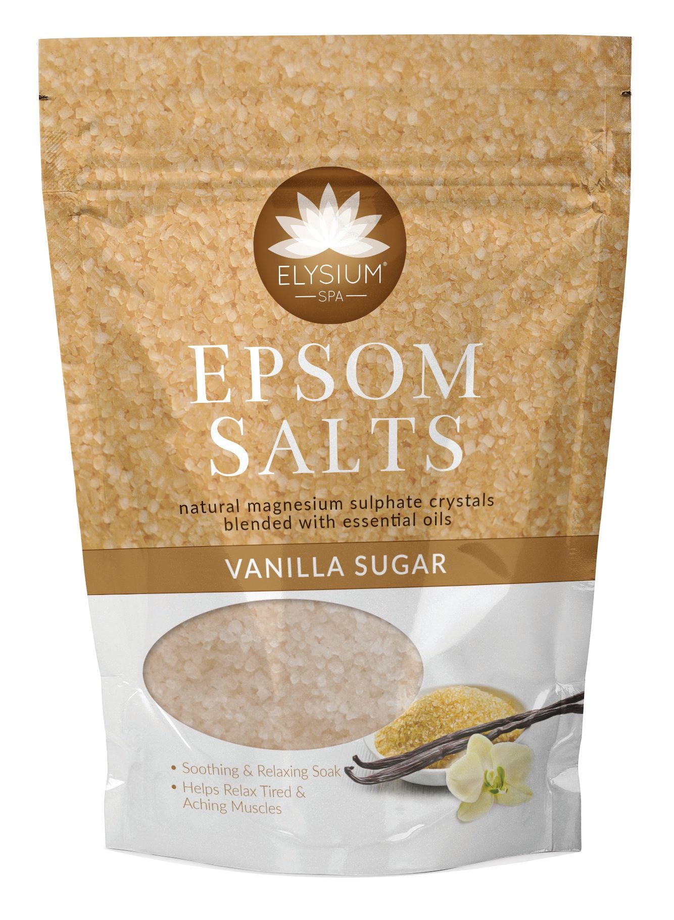 Elysium Spa Sels de bain Vanille 450g
