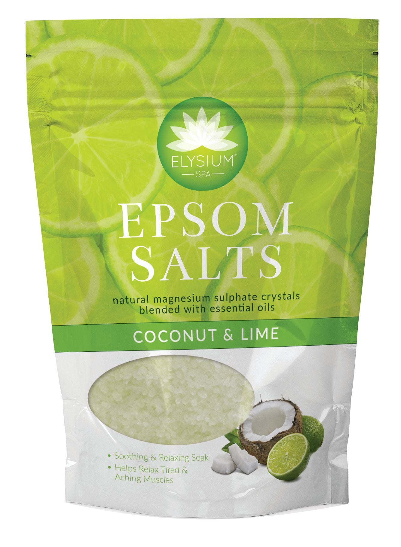Sels de Bain Elysium Spa Coco & Citron Vert 450g