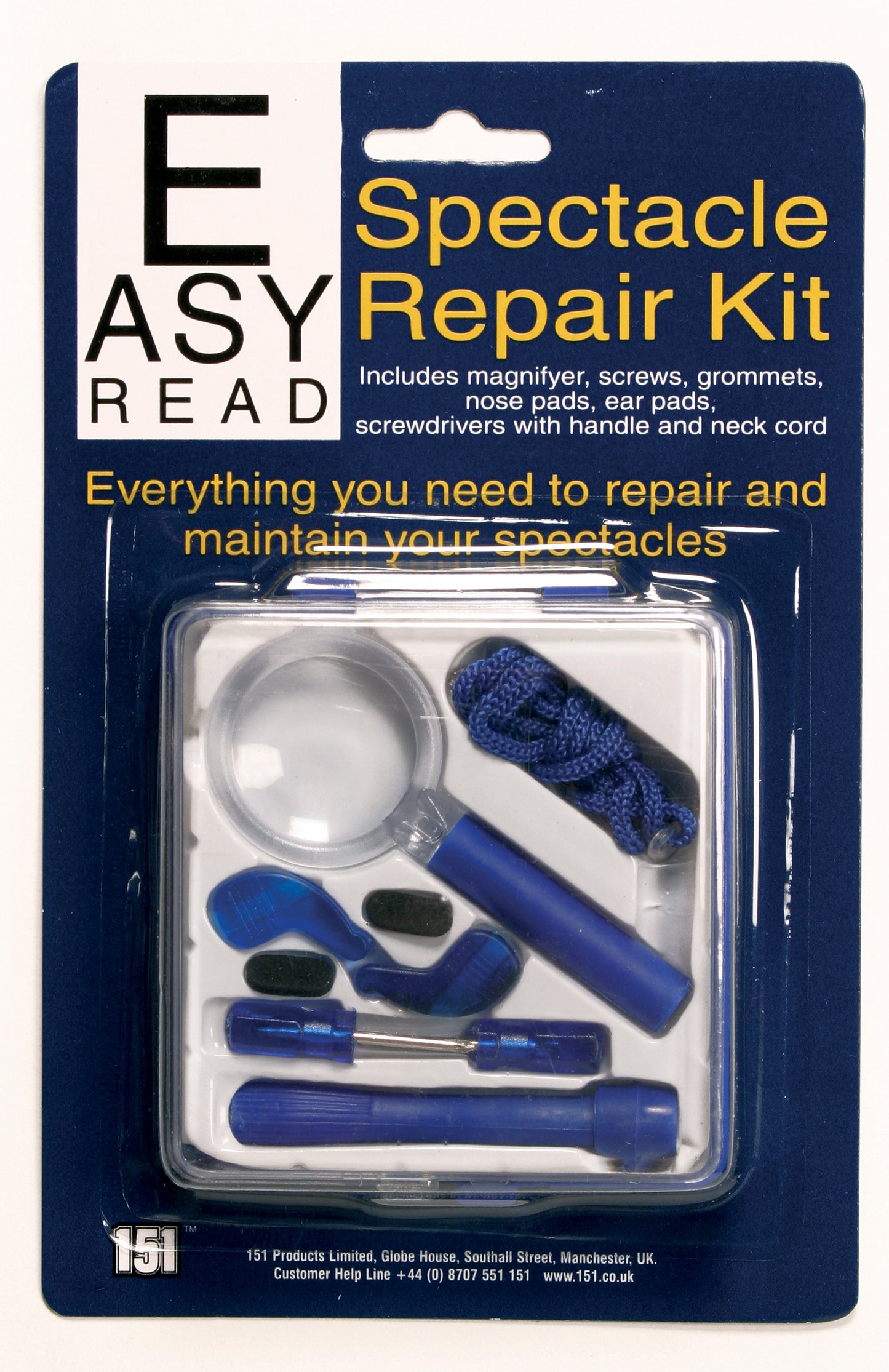 Kit de réparation de lunettes EasyRead